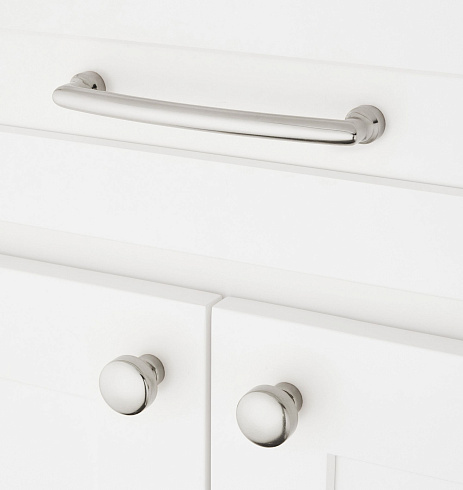 Ручка-кнопка Rejuvenation Kennedy Polished Nickel Kennedy 7168437