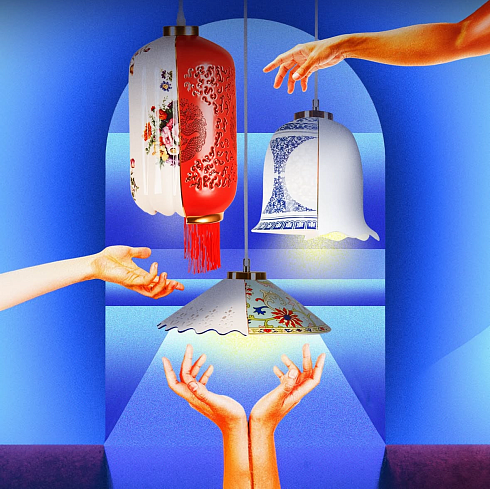 Подвесной светильник Seletti Verpira Hybrid 07096