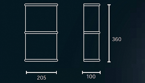 Настенный светильник LEDS C4 05-0468-14-55 Alabaster