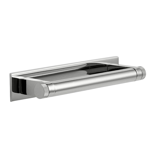 Ручка-скоба Rejuvenation West Slope Rectangle Backplate Polished Nickel West Slope 2798857