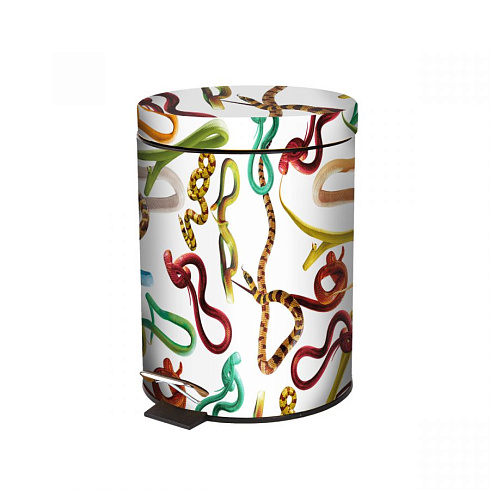 Мусорное ведро Seletti Snakes White 5L Toiletpaper Home 13446