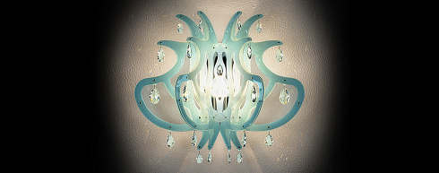 Настенный светильник Slamp Medusa Blue Medusa MEDWM00BLU00000000EU