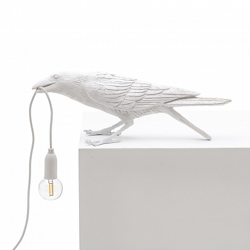 Настольная лампа Seletti Bird Playing White Bird Lamp 14733