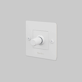 Dimmer 1G 250W LED Linear With B+P Logo White