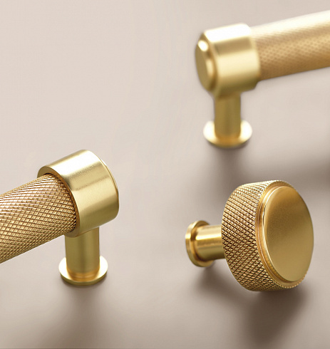 Ручка-кнопка Rejuvenation Trask d.2.9 Aged Brass Trask 458891 (C2110)