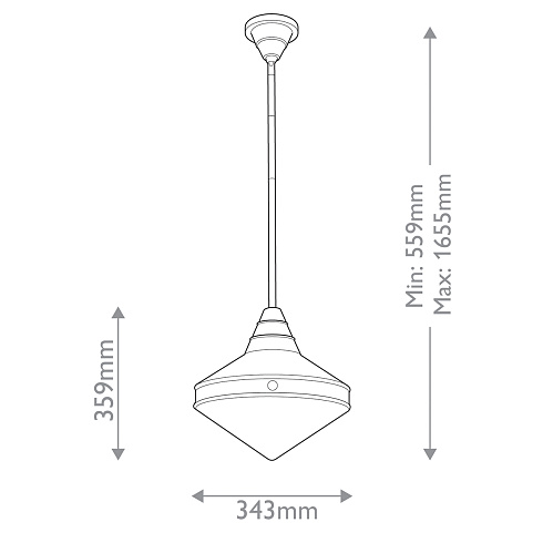 Подвесные светильники Alora QN-WILLARD-P-VBS-PG 