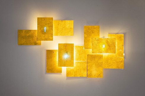 Настенный светильник Ingo Maurer 24 Karat Blau Flat Karat Blau 1577000