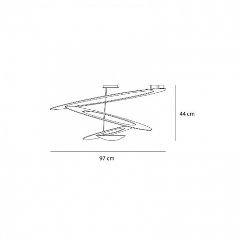 Потолочный светильник Artemide Pirce White Pirce 1242010A