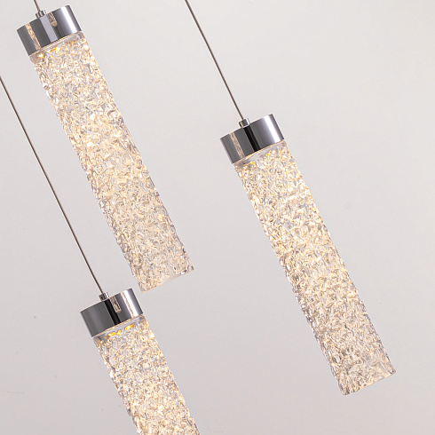 Подвесной светильник Delight Collection MD24030028-5A chrome/clear MD24030028