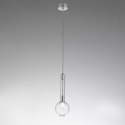 Подвесной светильник Selene Illuminazione Ampolla smoke/chrome Ampolla 2804-030002 smoke/chrome
