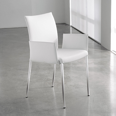 Стул Cattelan Italia Anna HB Chrome/Bianco Anna Anna HB 08/971