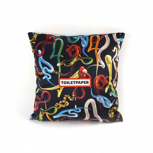 Подушка Seletti Toiletpaper Snakes Toiletpaper Cushion 02300