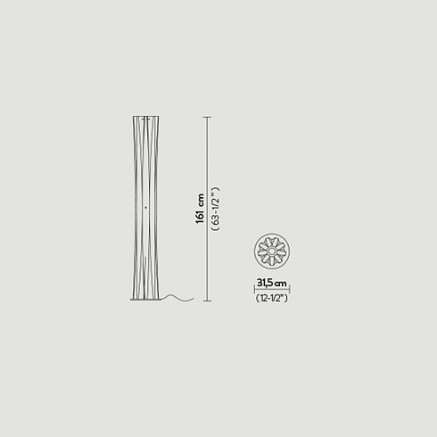 Торшер Slamp Васн XL Gold Васн BAC42PFO0004O