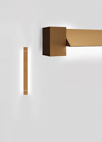 Настенный светильник Fabbian Pivot F39 Bronze 3000 Pivot F39 F39G2176