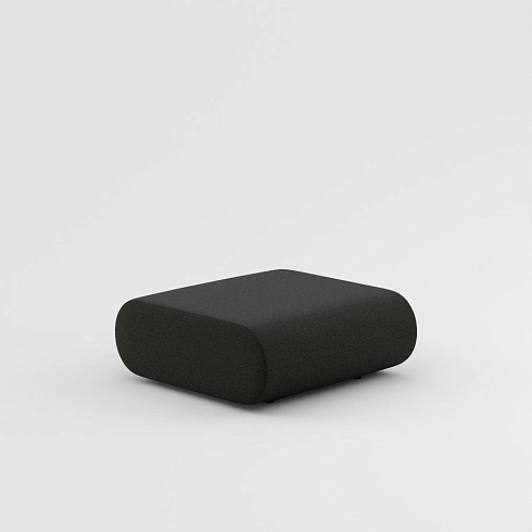 Пуф Tom Dixon Fat Ottoman - Dark Grey (Kvadrat Melange Nap 0191) FAT FATSOT01BLSMN0191