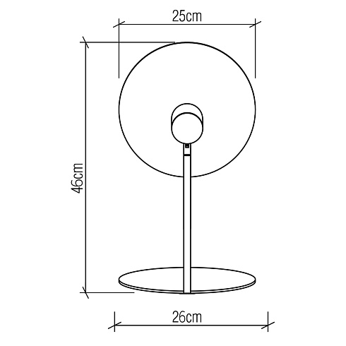 Настольные лампы Accord Lighting QN-DOT-TL-TEAK 