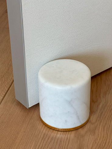 Ограничитель двери Opinion Ciatti Fermaporte Carrara white Fermaporte Fermaporte W