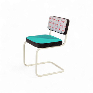 Superchair Red Grid
