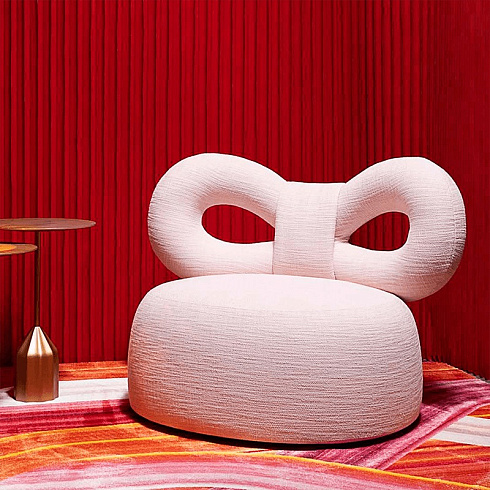 Кресло Qeeboo Ribbon Tender Rose Ribbon 82002PI