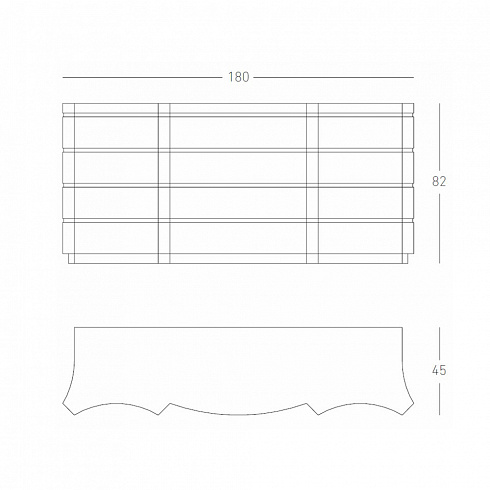 Комод Agrippa GIORGIO 180 GIORGIO