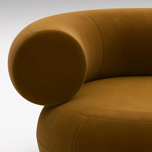 Диван Tom Dixon FAT L-Shaped Modular - Configuration 3 - Gold (Royal 132) FAT Fat-Sofa-Comb3-RLFR132