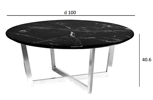 Журнальный стол Garda Decor 33FS-CT2029-BS 33FS-DT3
