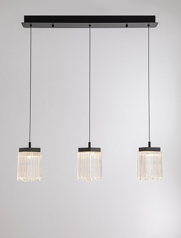 Подвесной светильник Delight Collection MD25020403-3B1 Matt black, LED/16.4W, 3000K dimmable MD25020403 MD25020403-3B1 matt black