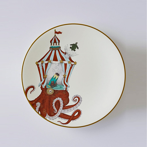 Тарелка Aquatic Creatures Searcus Octopus Searcus Octopus plate