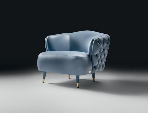 Кресло Black Tie Savoi Capitone Savoi SAV10C-PSF