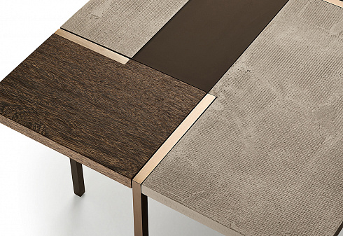 Приставной столик Arketipo Stijl Stijl 5703001-09 titanio/sucupira