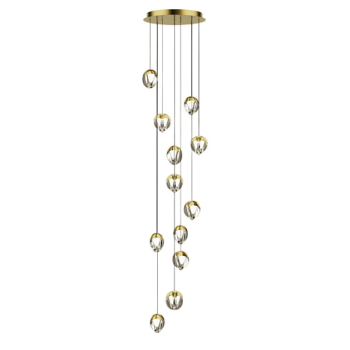 Подвесной светильник Delight Collection MD24001033-12A gold/clear MD24001033
