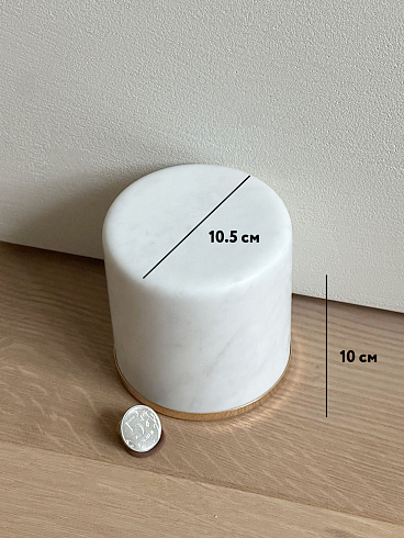 Ограничитель двери Opinion Ciatti Fermaporte Carrara white Fermaporte Fermaporte W