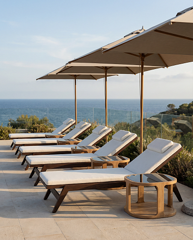 Шезлонг Delight Collection Outdoor Grace Grace Grace Сhaise Lounge