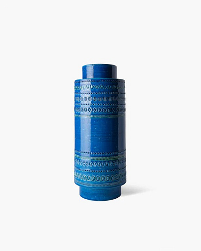 Ваза Bitossi Ceramiche Rimini Blu Spool-shaped 41 Rimini Blu Z9990183