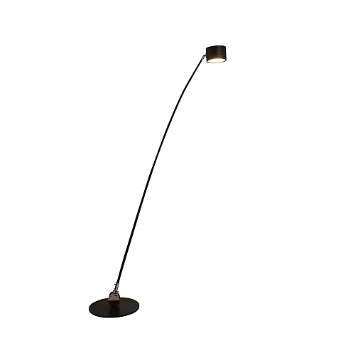 Напольный светильник Davide Groppi Sampei 230 Matt Black 3000K Sampei 1A3730400.30.06