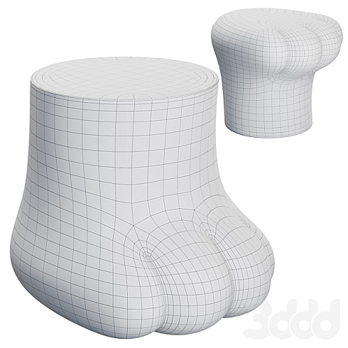 Табурет Scarlet Splendour Paw Stool 