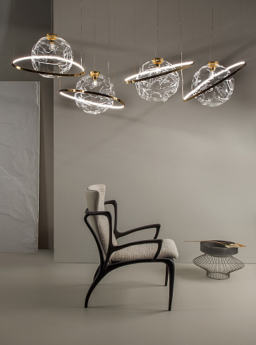 Подвесной светильник Patrizia Volpato Move 24K Polished Gold Move 7815/S1+24K Polished Gold