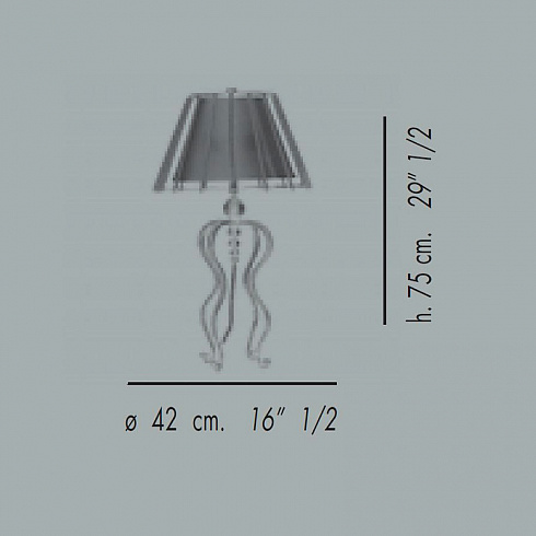 Настольная лампа BANCI 57.3366 LA METAMORFOSI