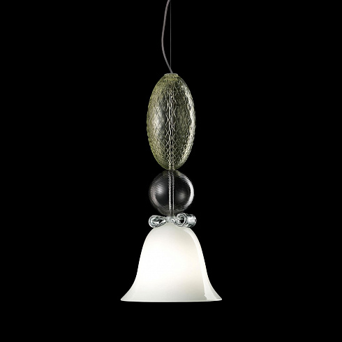 Подвесной светильник Barovier & Toso 7310 Perseus 7310/WQ/CL Подвесной светильник Barovier & Toso 7310 Perseus 7310/WQ/CL