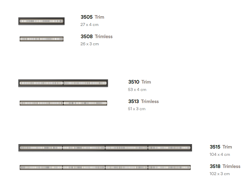 Встраиваемый светильник Vibia Line 3510 Black 3000К Static White+On/off Line 351011/20