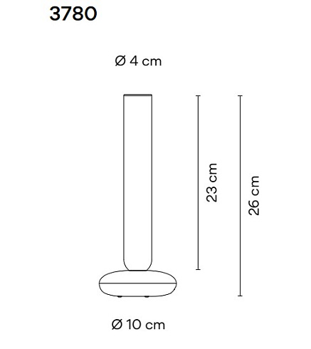 Портативный светильник Vibia Alba 3780 Green Alba 378056/15