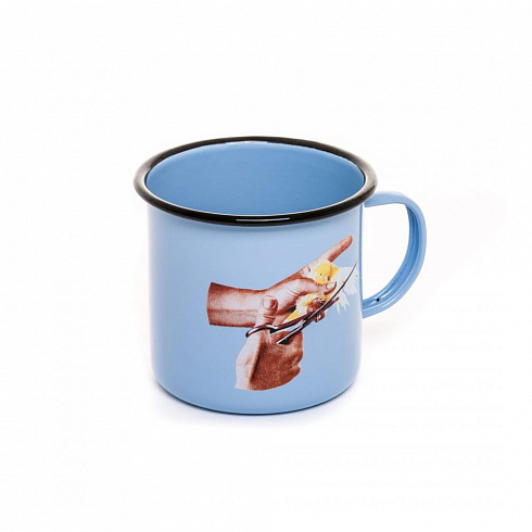 Кружка Seletti Mug Bird Toiletpaper Enamel 16860