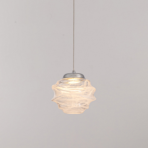 Подвесной светильник Delight Collection MD25030003-1A chrome/clear MD25030003
