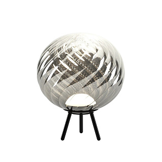 Whirl Silver/black LED