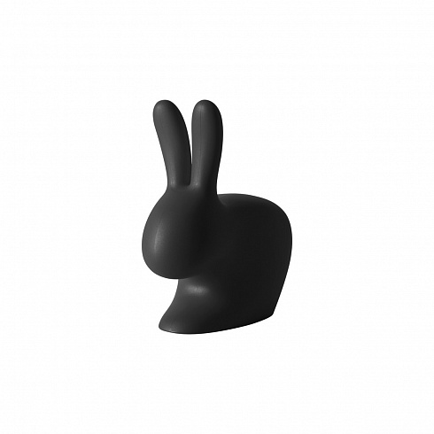 Стул Qeeboo Rabbit Baby Black Rabbit 90001BL