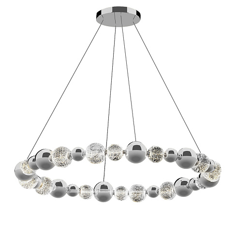 Подвесной светильник Delight Collection MD21001002-1F chrome Elliot Diamante