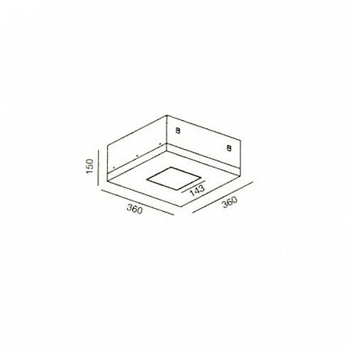 Встраиваемый светильник Wever & Ducre 12810 FLAT FLAT