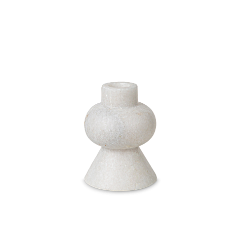 Подсвечник Tom Dixon Stone Stacking white Stone STCH11W