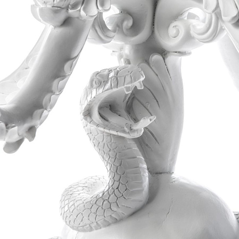 Канделябр Seletti Giant Burlesque Skull White Burlesque 14873 BIA