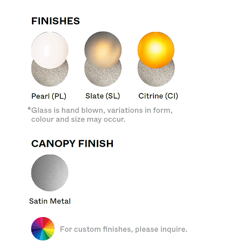 Настенный/Потолочный светильник A-N-D Pebble A Slate Pebble PEB-CW-A-SL